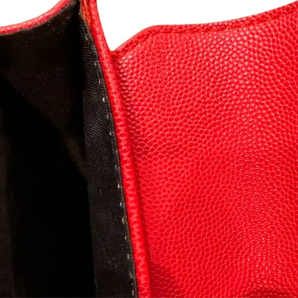 Red‎ Faux Leather Phone Case Holder